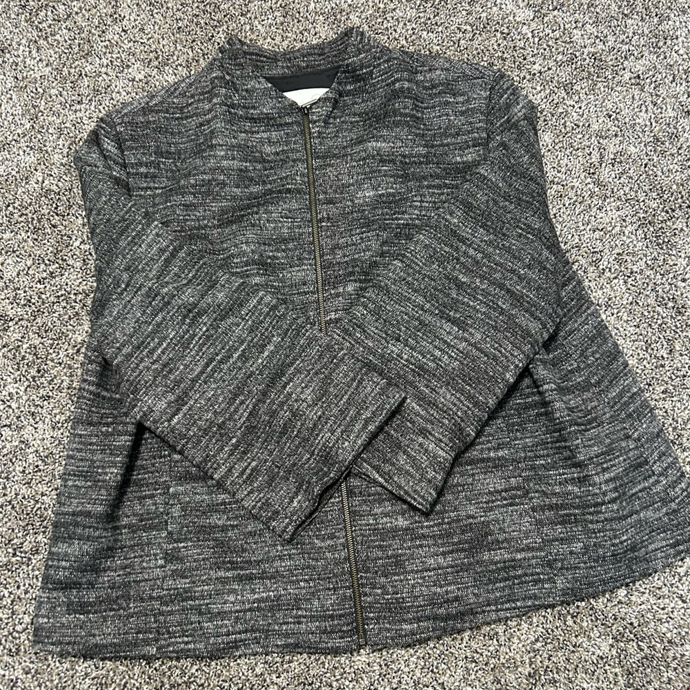 Emerson Rose grey interview jacket